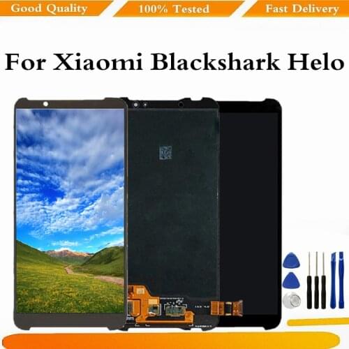 Original LCD For Xiaomi Black Shark Helo LCD Display Touch Screen Digitizer Assembly For BlackShark Helo Display Screen Replace