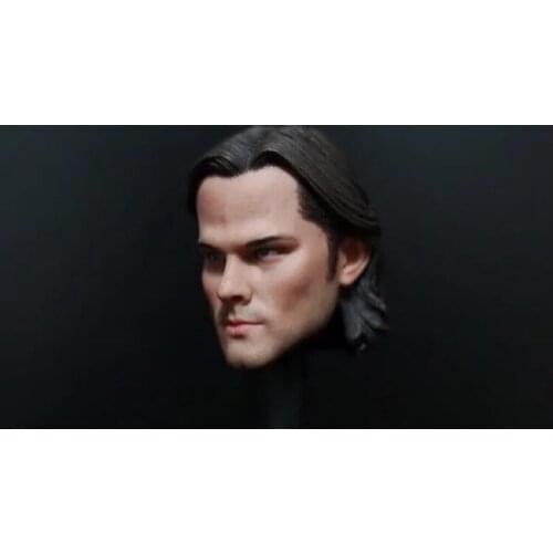 Custom 1/6 Sam Winchester head Jared Padalecki for Supernatural Hot toys Phicen Tbleague Doll