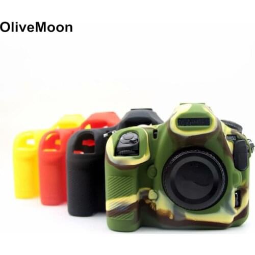 Silicone Soft Rubber Camera Case Cover For Nikon D5100 D5200 D7000 D600 D610 D750 D7200 D850 D3100 D3200 D90 D5500 D5600 D810