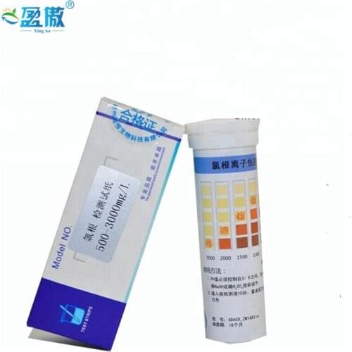 Chlorine Test Paper 100 Strips PH Tester Test Strip Testing