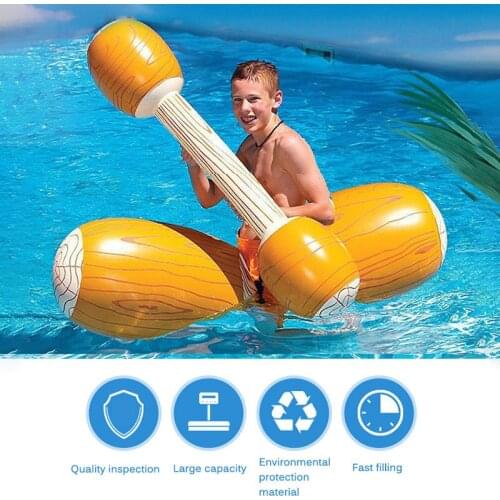 Water Game Swim Ring 4 Pcs Pool Float Toy Kid Swimming Plaything Party Inflated Raft Pool Summer Water Game Plaything