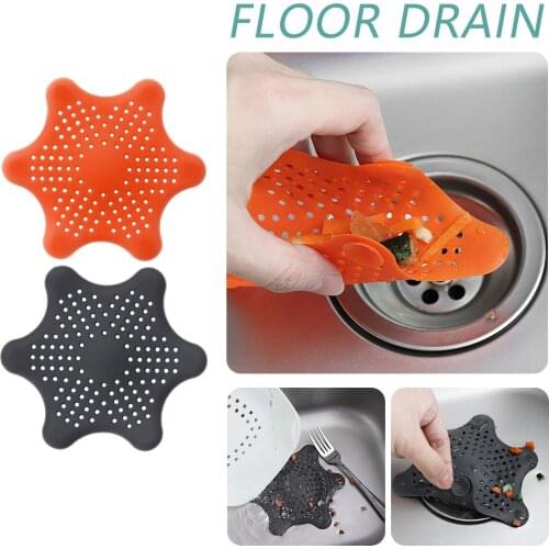 High Quality Star Bathroom Kitchen Drain Hair Catcher Bath Stopper Plug Sink Strainer Filter Shower Kitchen Sink Accessories