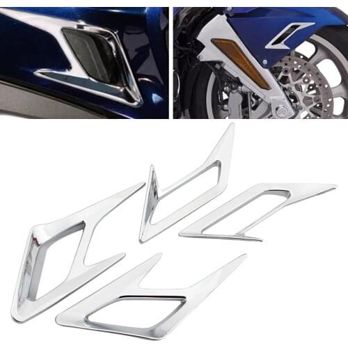 Motorcycle Rear Front Fender Vent Trim Case Air Vent Decoration Fit For HONDA Goldwing GL1800 Goldwing Tour 2018-2020