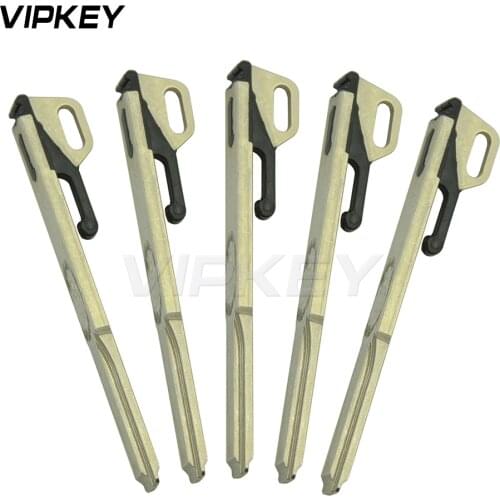 Remotekey 5pcs KR55WK48705 spare remote insert key blade For Mercedes Benz replacement 1997 1998 1999 2000 uncut emergency key