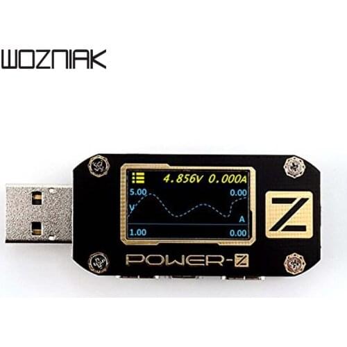 Wozniak ChargerLAB POWER-Z USB PD tester voltage current ripple double Type-C meter KM001