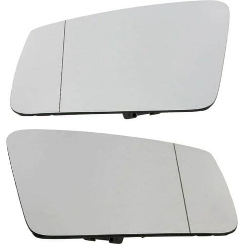 Heated Wing Mirror for Mercedes Glass W204 W212 S/C/E-Class Pair R+L) 2128101721 2128101821
