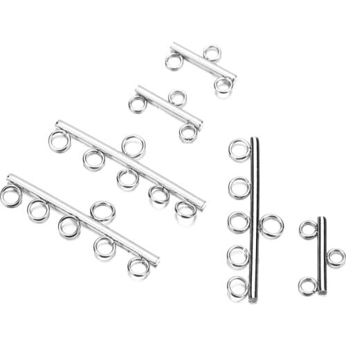 1 Pack Stainless Steel OT Clasps Connectors for Bracelet Necklace DIY Connector Charm Jewelry Findings Making Accessories