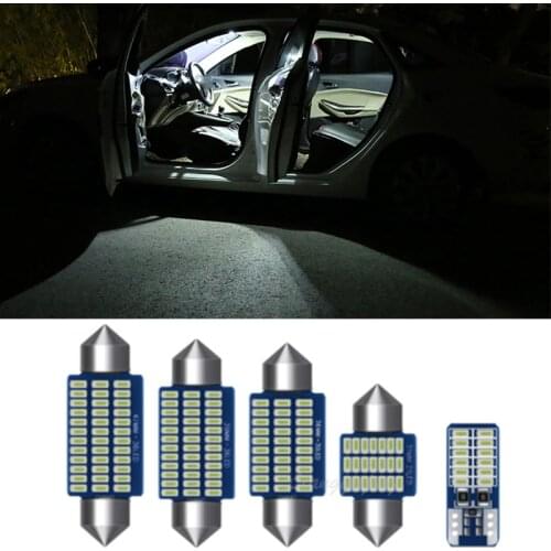 11Pcs Error Free Canbus LED Bulb Interior Map Dome Light Kit For Mazda CX-7 CX7 2007-2012 Trunk License Plate Light