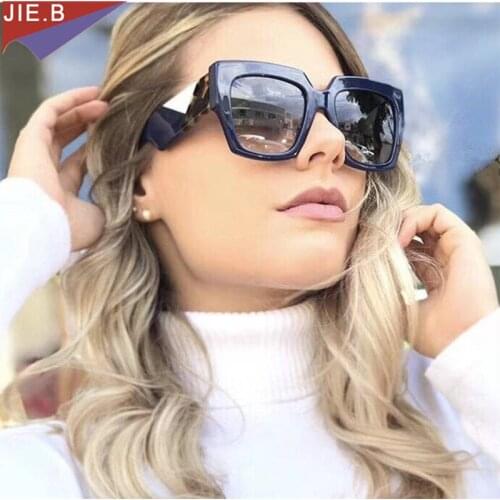 2018 Fashion Brand Designer Square Sunglasses Women Men Vintage Sun Glasses UV400