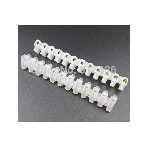 5pcs X3-0512(5A 12P) Flame retardant plastic barrier terminal blocks
