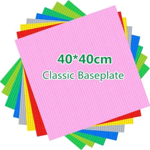 50*50 Dots Classic Base Plates Compatible Baseplates Educational DIY Building Blocks Construction Toys For Children