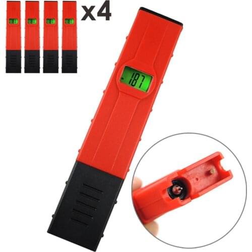 4 x pieces Digital ORP Redox Meter -1999mV~1999mV Water Treatment Pool Aquarium Oxidation Reduction Potential Pentype ORP Tester