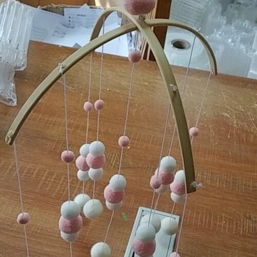 Wood Baby Mobile Hanger Baby Crib Mobile Hanger Frame Mobile DIY