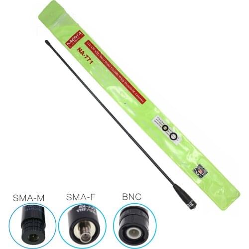 Original NAGOYA Dual Band antenna NA-771 SMA-F SMA-M BCN fit for Baofeng UV-5R UV-82 UV-3R VX-3R VX-7R Dual band antenna