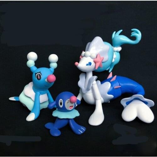 TAKARA TOMY Genuine Pokemon Greninja Snorlax Incineroar Mawile Torracat Brionne Joints Movable Action Figure Model Toys