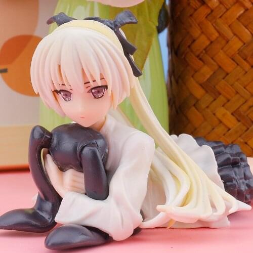20CM Lying Game Yosuga no Sora character Take the rabbit Cake decorations Model toys Gift