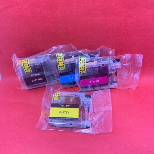 YOTAT 1set Compatible ink cartridge LC673 LC 673 LC673XL For Brother MFC-J2320 MFC-J2720 printer