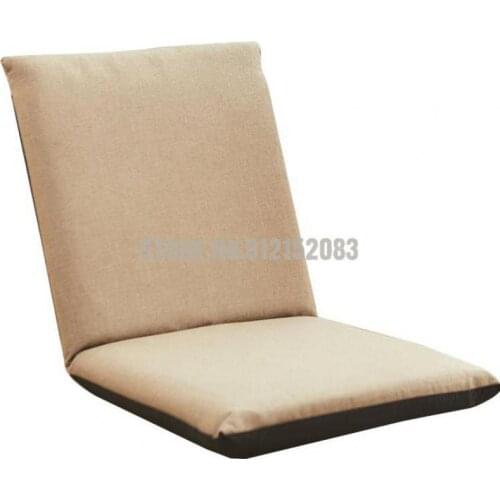 Lazy sofa tatami seat Japanese folding dormitory bed back chair legless small chair bay window low recliner