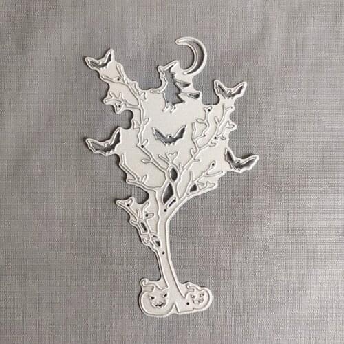 Halloween Metal Cutting Dies Stencil DIY Scrapbooking Album Paper Card Template Mold Embossing Decoration
