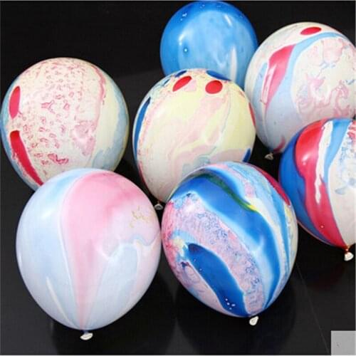Wholesale 100pcs/lot Multicolor Printed Clouds Balloons 12inch Beautiful Round Latex Balloons