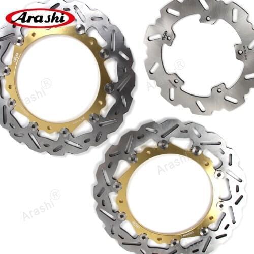 ARASHI S1000RR / S1000R CNC Floating Front Rear Brake Rotors Disc For BMW S 1000 RR 2009 - 2018 / S 1000 R 2014 - 2017