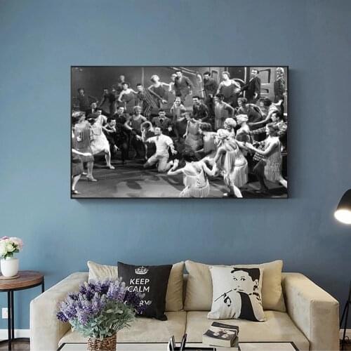 Singin' in the Rain (1952) Poster American Musical Romantic Comedy Film Gene Kelly, Donald O'Connor, Debbie Reynolds Movie Print