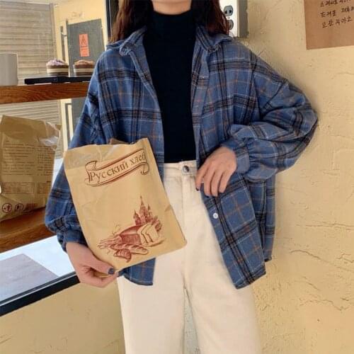 Puimentiua Women's Plaid Shirts