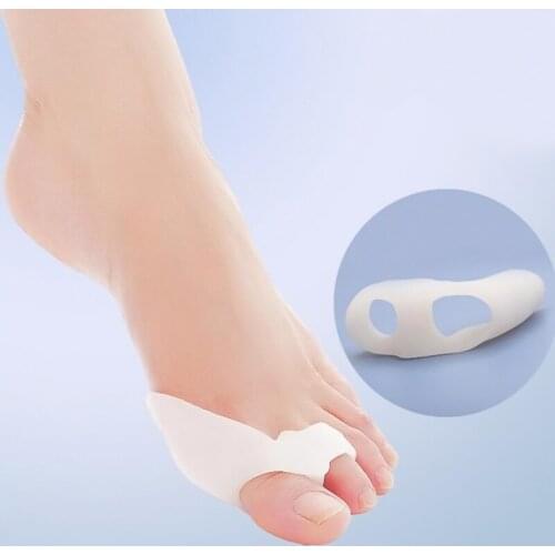 Silicone Gel Bunion Big Toe Separator Spreader Foot Pain Relieve Foot Hallux Valgus Correction Guard Cushion Concealer Thumb