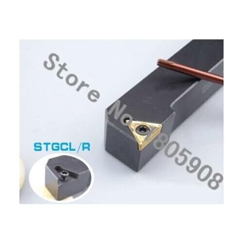 STGCR2525M16 25*25*150MM Metal Lathe Cutting Tools Lathe Machine CNC Turning Tools External Turning Tool Holder S-Type STGCR/L
