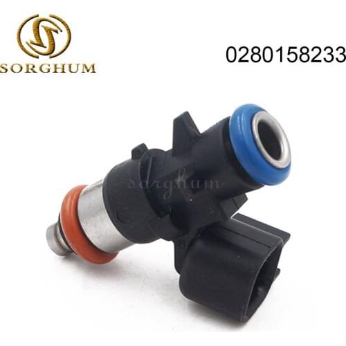 Fuel Injector 0280158233 For 2010 2011 Chrysler Town & Country Dodge 3.6L Jeep 3.7L V6 FJ1147 5184085AC 4G2269