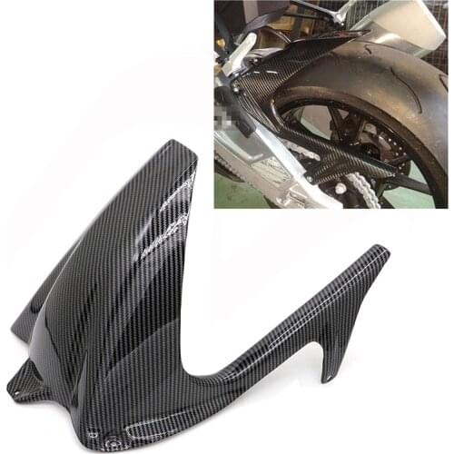 Carbon Black Rear Wheel Hugger Fender Mudguard Cover Fairing For BMW S1000RR S 1000 RR 2009 - 2018 S1000R 2014 - 2018 2017 2016