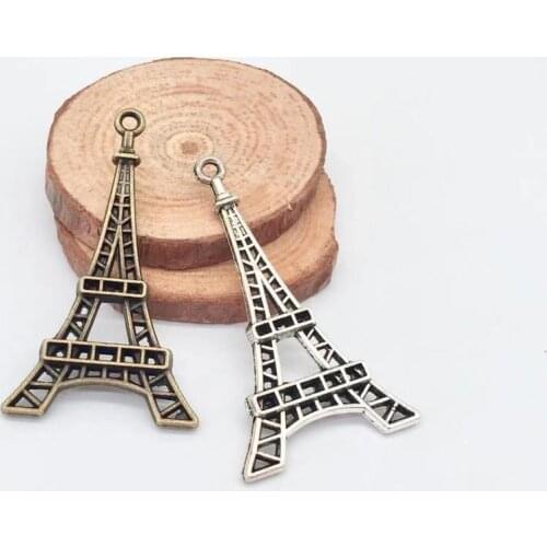 Vintage 15 pcs tower charms tower Pendants fit hand made DIY bracelet necklace earring charms Jewelry Making