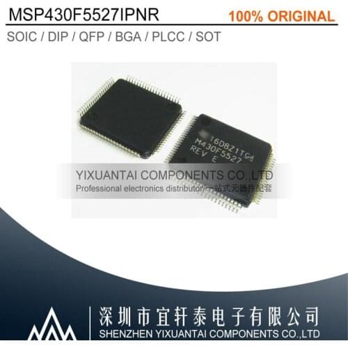 1pcs/lot 5pcs/lot 10pcs/lot Free shipping original MSP430F5527IPNR MSP430F5527 M430F5527 LQFP80