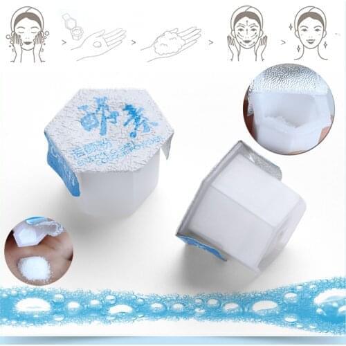 10/20Pcs Enzyme Cleansing Powder Blackhead Exfoliating Shrink Pores Moisturizing Whitening Facial Cleanser Beauty Suppiles