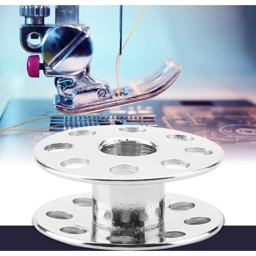 100pcs Metal Sewing Bobbins for Universal Industrial Sewing Machines Sewing Accessories Sewing Machine Bobbins Spool