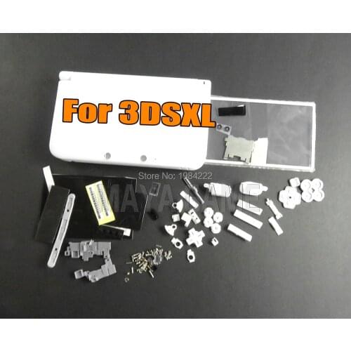 For 3DSXL 3DSLL 3DS XL LL Plastic Inner Bottom Full Housing Shell Cover Case Back battery Housing Replacement