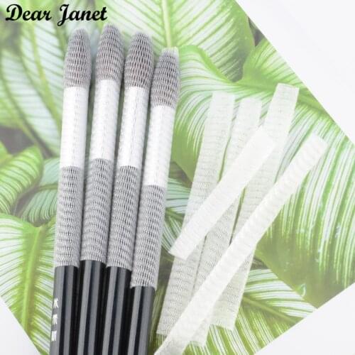 50pcs Makeup Brush protective Elastic net 1cm wide Makeup Cosmetic storage tools pen cover protector