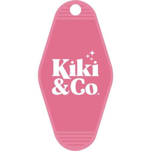 600Pcs Custom Colorful Hot Stamping Logo Plastic Retro Motel Hotel Room Keychain