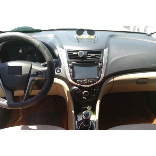 8 core Android 10 Car DVD player GPS for HYUNDAI VERNA FULL TOUCH 128G 4G RAM navigation PX6 CARPLAY DSP