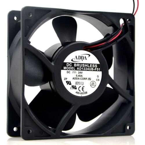 AD1224HB-F51 DC24V 0.32a original authentic 120*120*38 ball fan