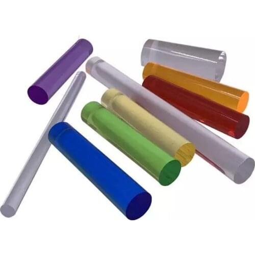 Acrylic DIY Jigsaw Puzzle Toy LED Parts Home Decor Kids Gift Calculate Rod Small Accessories Wall Panels Wall-Mounted Toy Stick