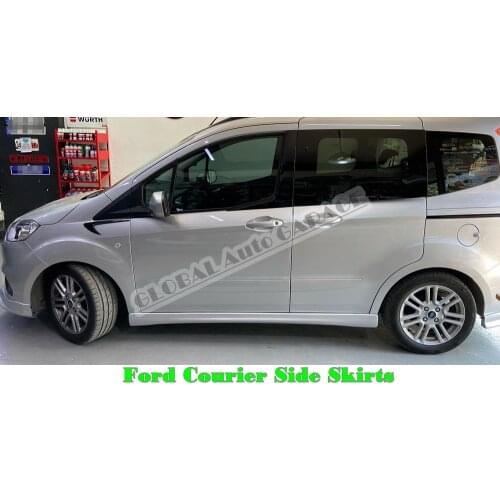 For Ford Courier Side Skirts 2014-2017 Sill Trim Car Styling Auto Accessory Universal Spoiler Mud Flaps Lip Splitter Bumper Rack