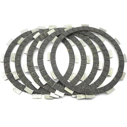 For SUZUKI Volty Type TU250 95-02 TU250G TU250GB Grasstracker 00-16 TU250X TU250XS TU250XT VL250 Clutch Friction Plate Kit 5P