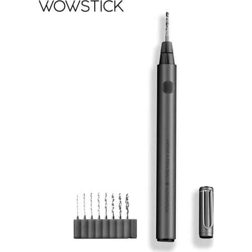 Wowstick DRILL 11 in 1 Mini Electric Drill Pen Cordless Multi-Tool Lithium Battery Hand Drill for Wood Plastic Aluminum Coin