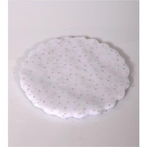 StoreOrganze Stone Tulle Round Precut 18 Cm 100 Pcs Pack White Color henna хна для бровей henna powder плетка