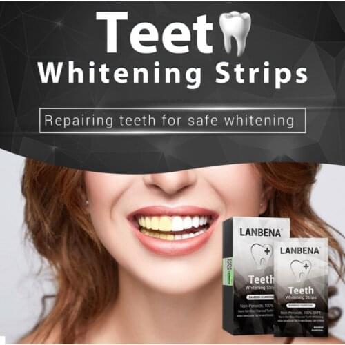 LANBENA Teeth Whitening Tooth Bleaching Dental Essence Powder Oral Hygiene Cleaning Serum Removes Plaque Stains Tools
