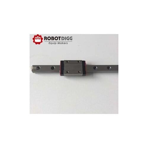 RobotDigg Grc15 MGN12 linear rail with stainless steel block custom guide length
