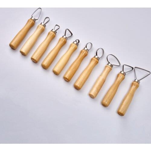 DIY Model Tool Set of 10 Art Ceramics Head Knife Ceramic Clay Clay Repair Soft Clay Clay Scraper Painting Accessories