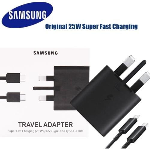 Original Samsung S21 S20 5G 25w Charger Super Fast Charge Usb Type C Pd PPS Quick Charging EU For Galaxy Note 20 Ultra 10