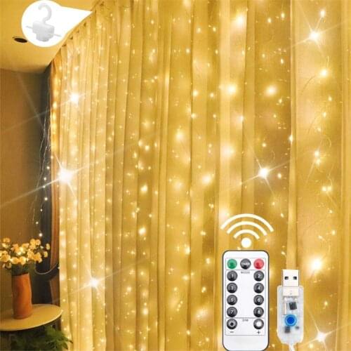 PDQ LED Garland Curtains
